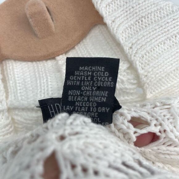 Chico’s Additions Open Front Cardigan Cream Small - Picture 5 of 7